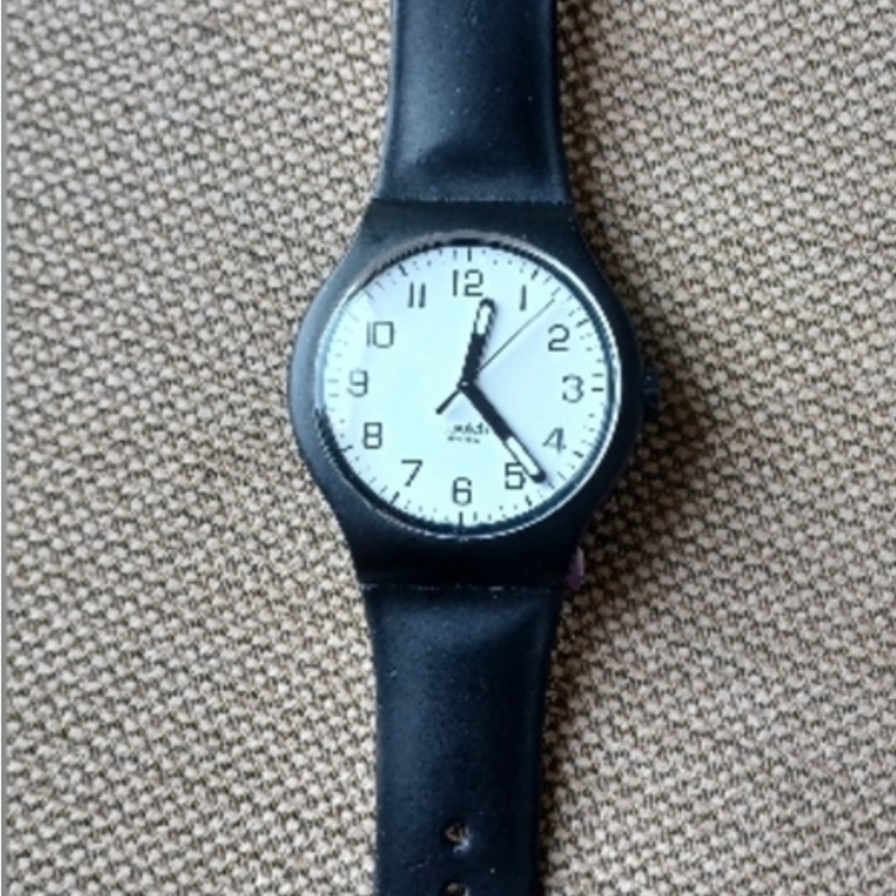 Black Analog Watch